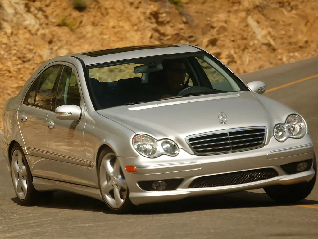 Mercedes-Benz C-Class (W203.040, W203.052, W203.054, W203.056, W203.061, W203.064, W203.076, W203.081, W203.084, W203.087, W203.092) 2 поколение, рестайлинг, седан (03.2004 - 09.2007)
